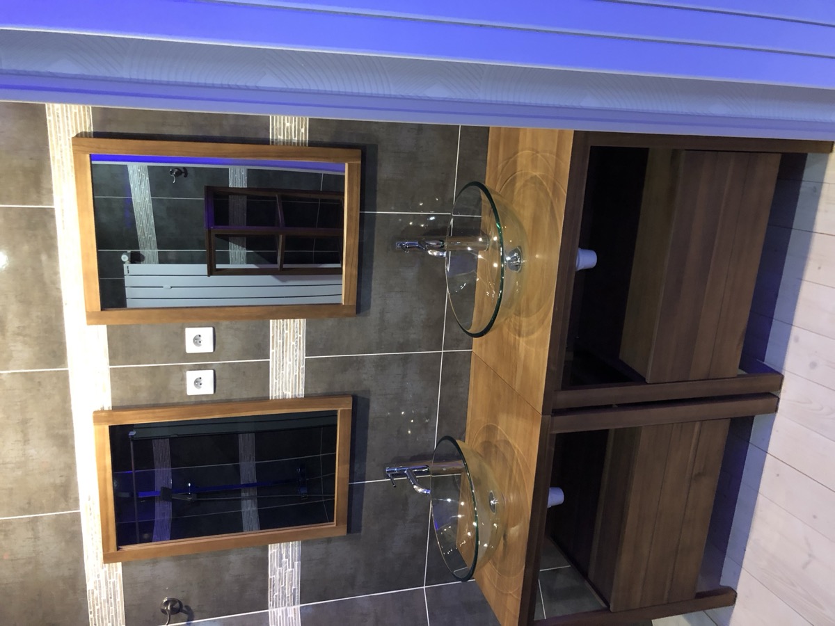 Salle de bains rénovée à Cambrai